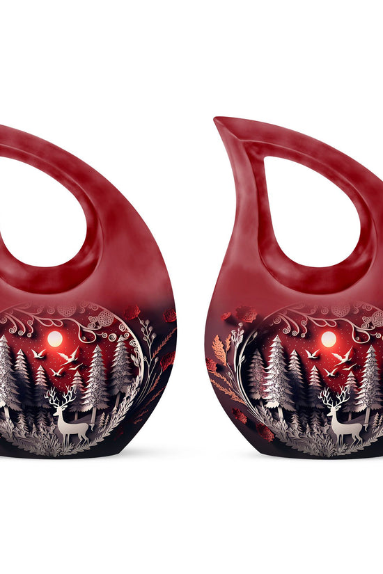 Deer Urns For Ashes - Burial Urns For Adult Human Ashes