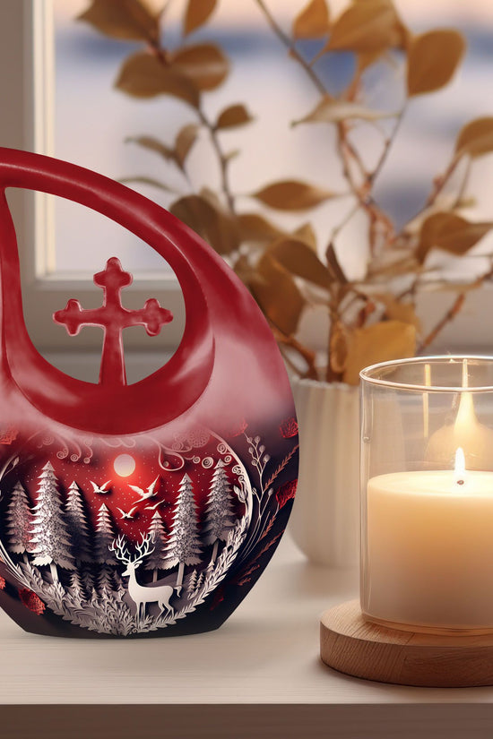 Deer Urns For Ashes - Burial Urns For Adult Human Ashes