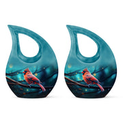 Cardinal Bird Urns For Ashes - Cremation Urns For Human Ashes