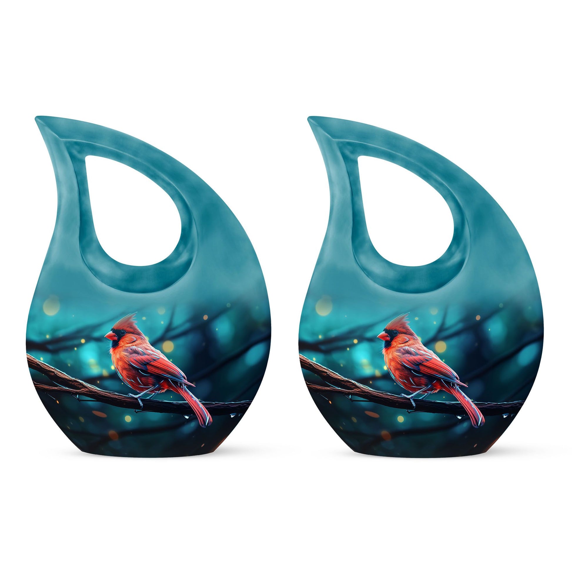 Cardinal Bird Urns For Ashes - Cremation Urns For Human Ashes