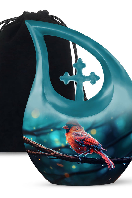 Cardinal Bird Urns For Ashes - Cremation Urns For Human Ashes