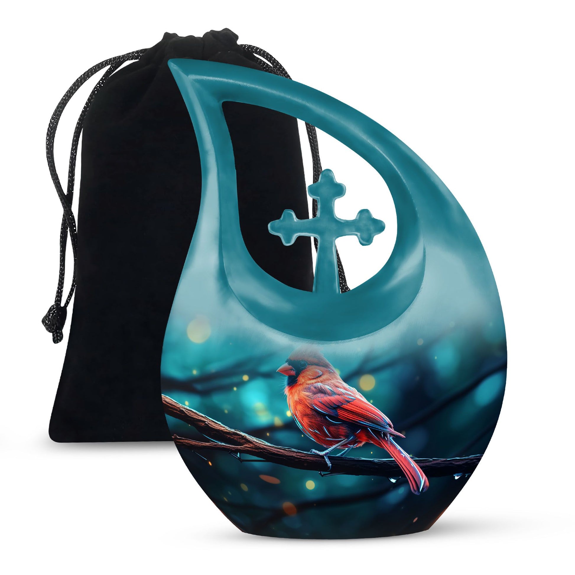 Cardinal Bird Urns For Ashes - Cremation Urns For Human Ashes
