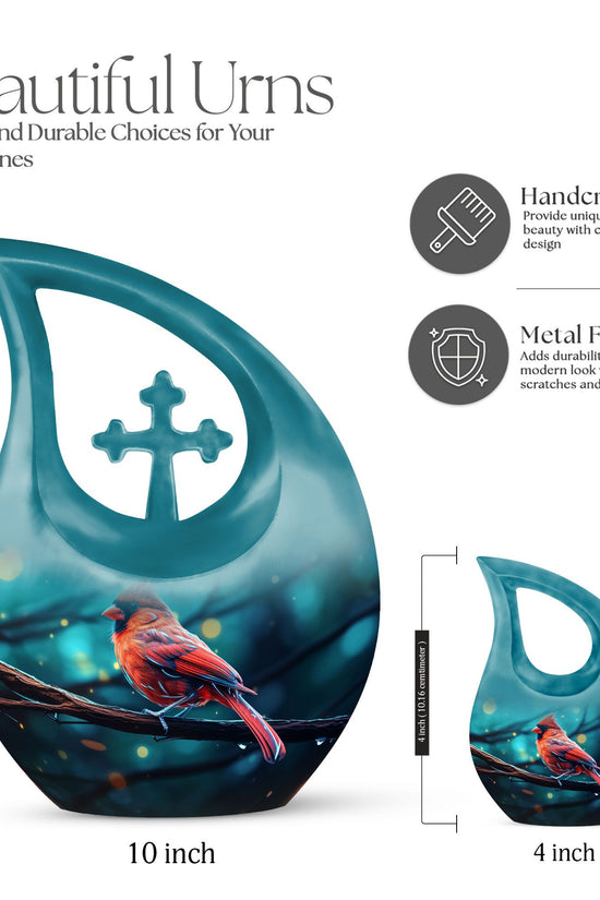 Cardinal Bird Urns For Ashes - Cremation Urns For Human Ashes