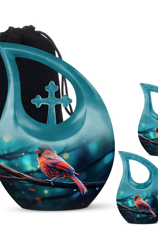Cardinal Bird Urns For Ashes - Cremation Urns For Human Ashes