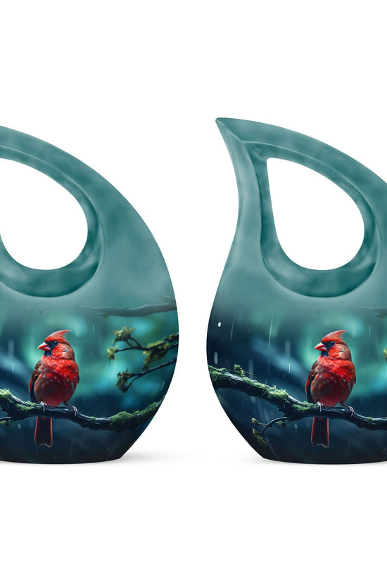 Cardinal Bird Urns For Ashes - Large Urns For Human Ashes Adult
