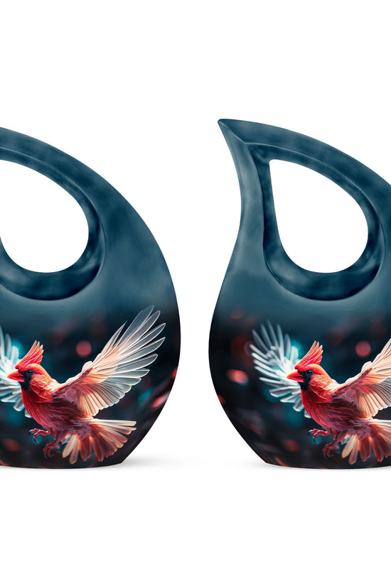 Cardinal Bird Urns For Ashes - Urn For Ashes For Women Large
