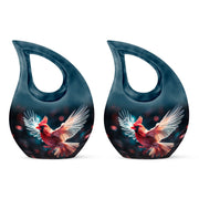 Cardinal Bird Urns For Ashes - Urn For Ashes For Women Large