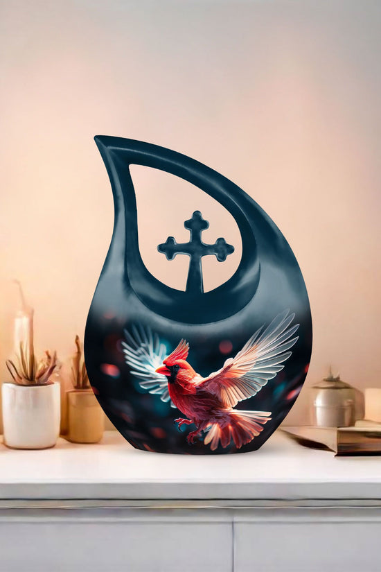 Cardinal Bird Urns For Ashes - Urn For Ashes For Women Large