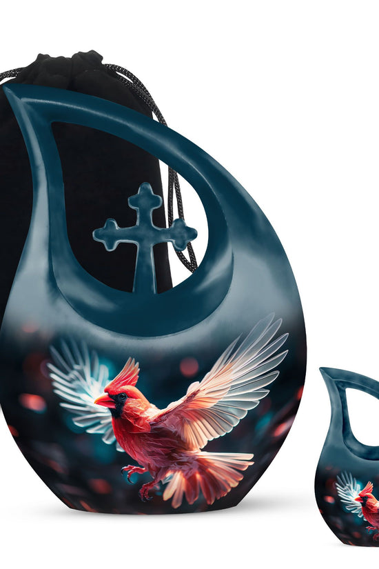 Cardinal Bird Urns For Ashes - Urn For Ashes For Women Large