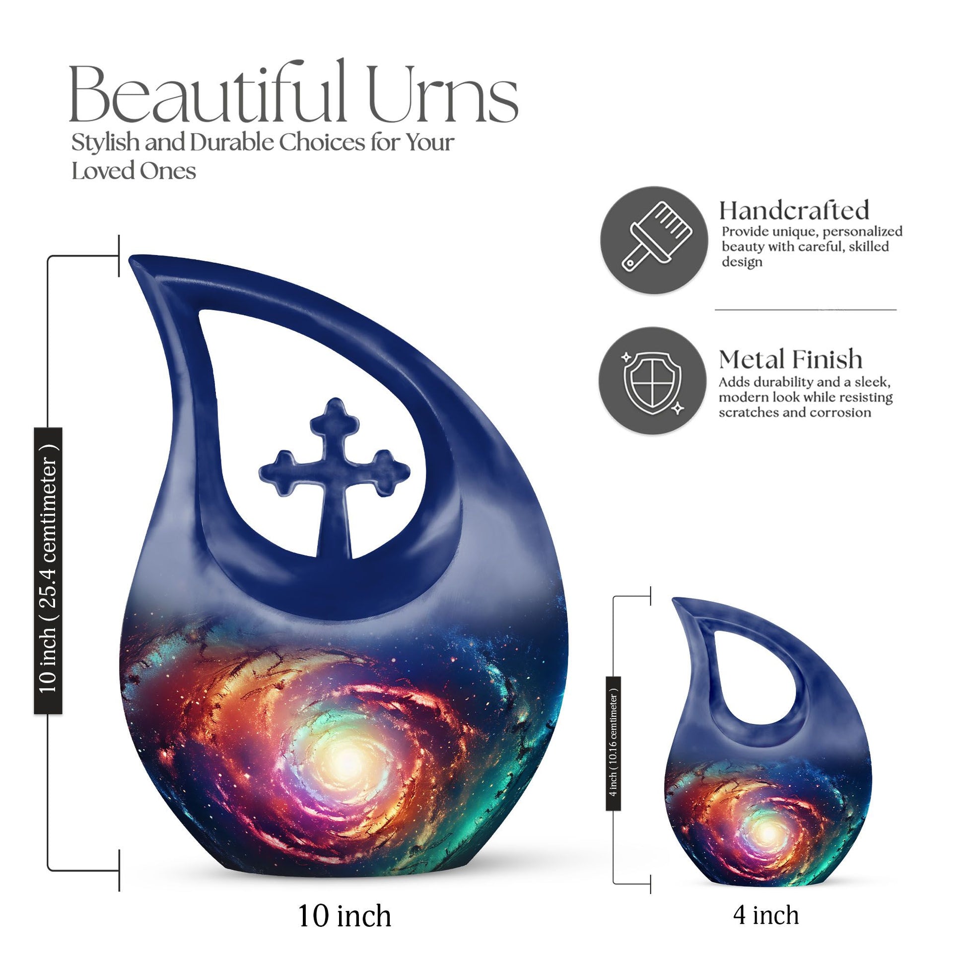 Galaxy Urns For Ashes - Large Cremation Urns