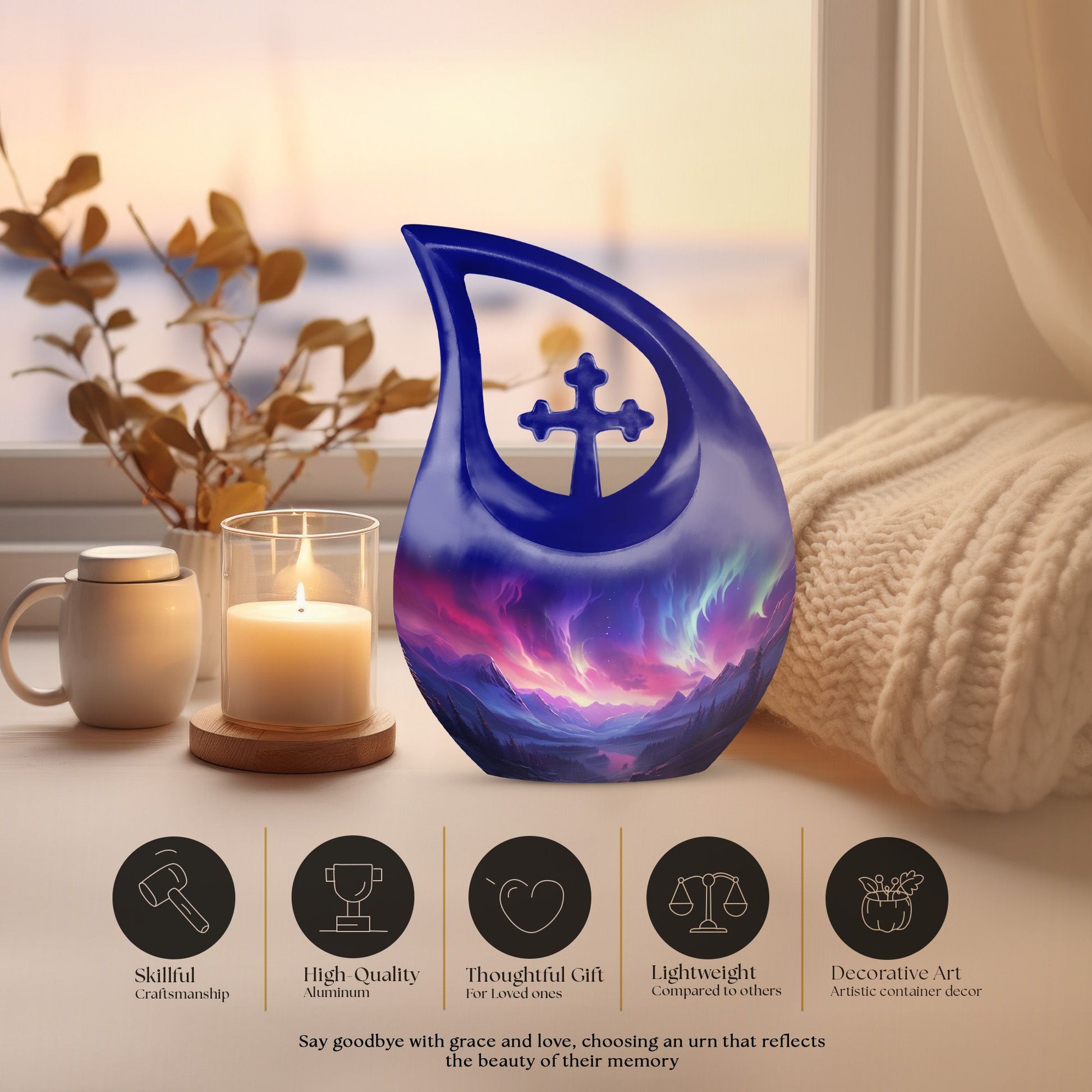 Aurora Urns For Ashes - Urn For Human Ashes Adult Female