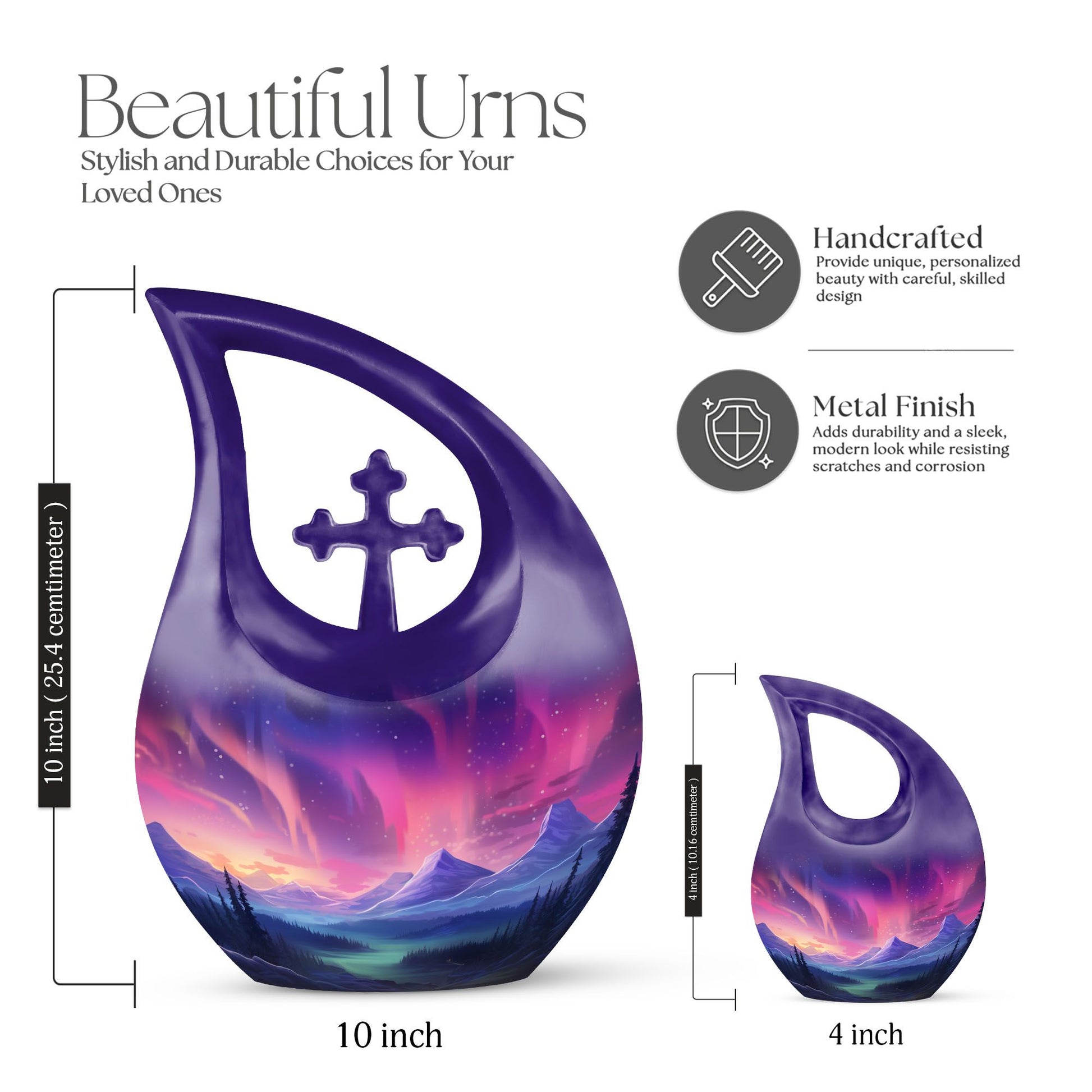 Aurora Urns For Ashes - Urns For Ashes Adult Male Small Keepsake