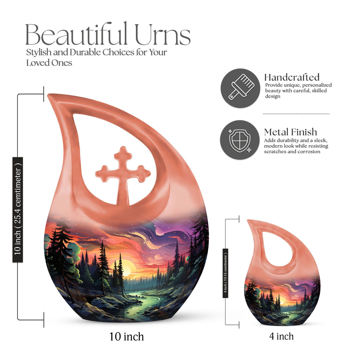 Aurora Urns For Ashes - Burial Urns For Human Ashes Adult Male