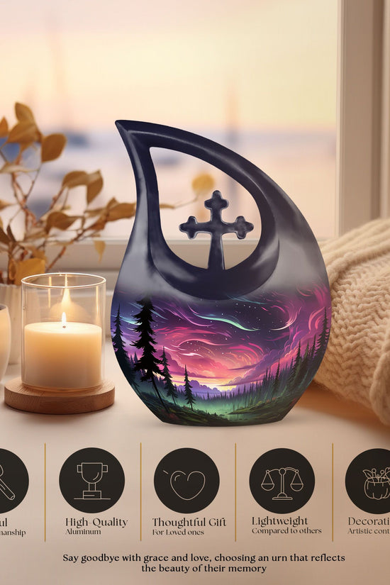 Aurora Urns For Ashes - Large Urns For Human Ashes Adult Male