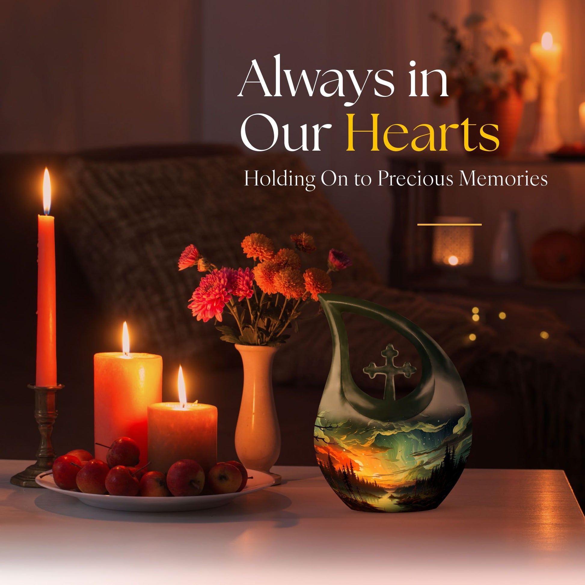 Aurora Urns For Ashes - Urns For Adult Male Small