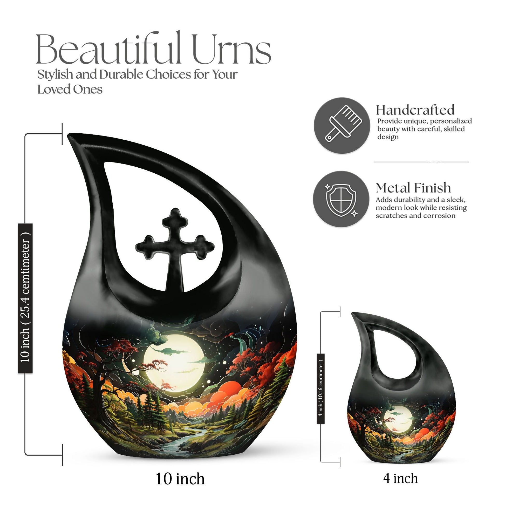 Aurora Urns For Ashes - Cremation Urns For Human Ashes Adult Male