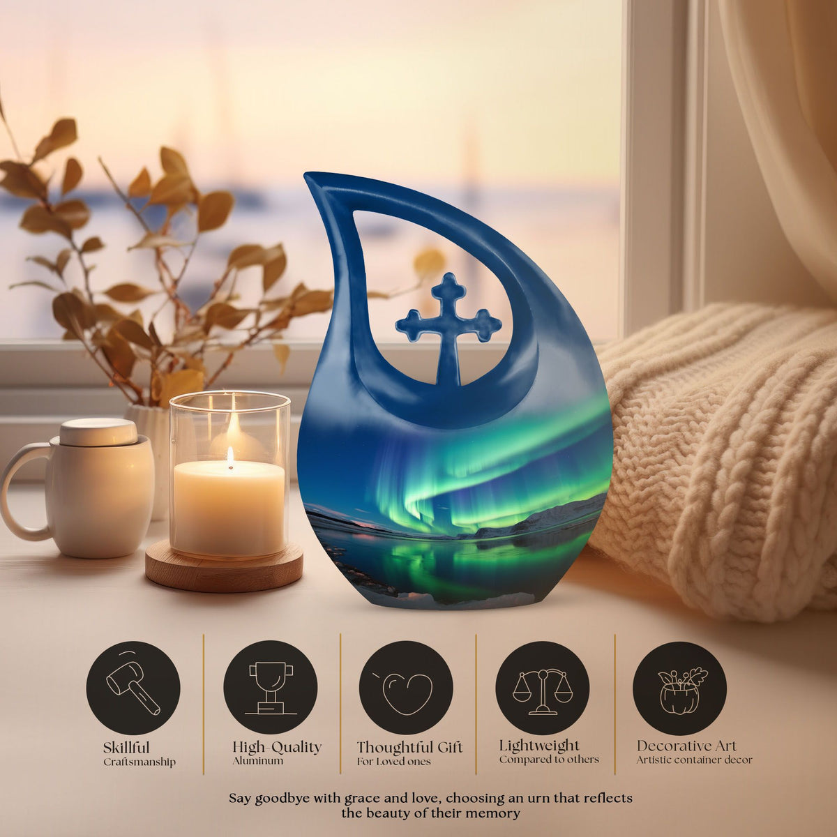 Aurora Urns For Ashes - Urns Cremation Ashes Female