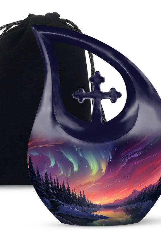 Aurora Borealis Urns For Ashes - Cremation Urns Adult Males