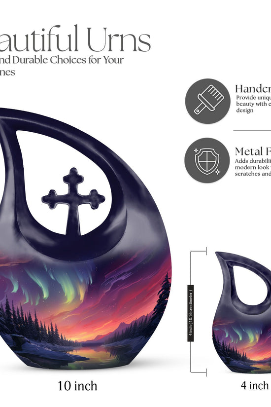 Aurora Borealis Urns For Ashes - Cremation Urns Adult Males