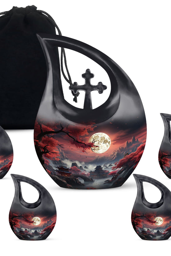 Moon Urns For Ashes - Mini Urns For Human Ashes Adult Male