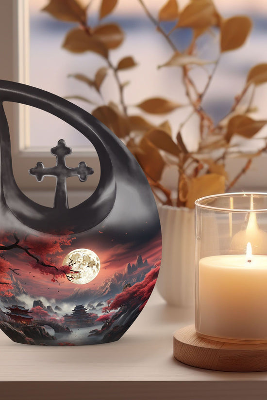 Moon Urns For Ashes - Mini Urns For Human Ashes Adult Male