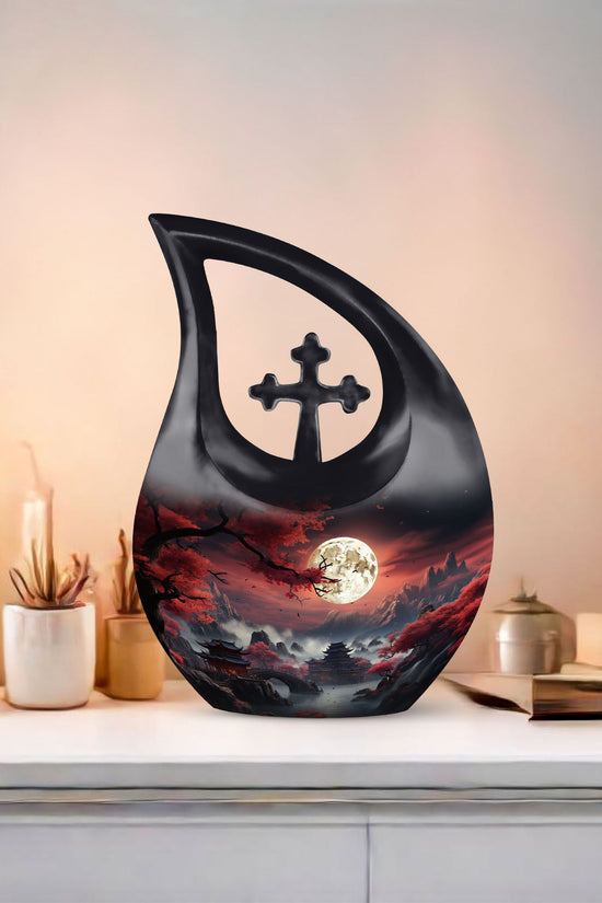 Moon Urns For Ashes - Mini Urns For Human Ashes Adult Male
