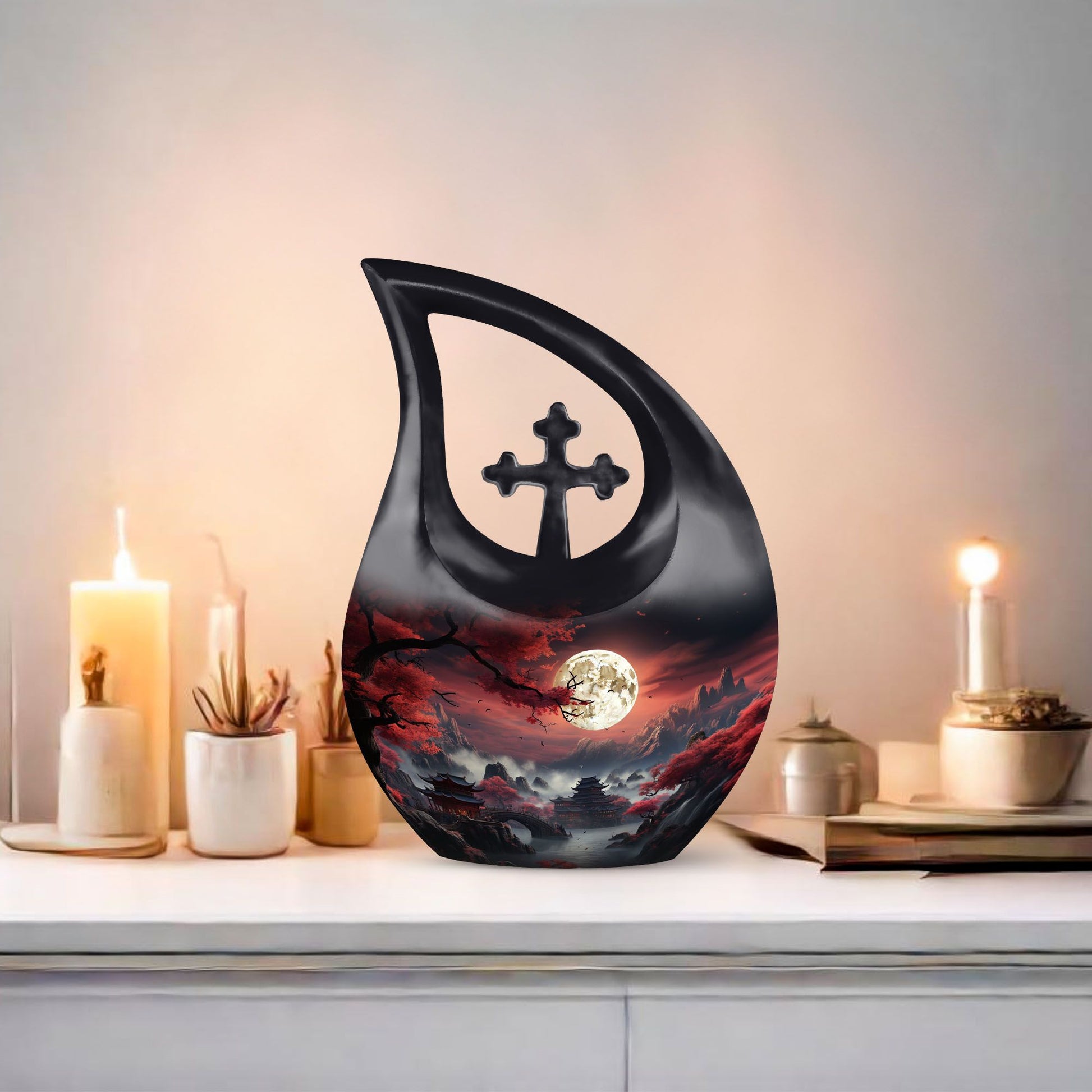 Moon Urns For Ashes - Mini Urns For Human Ashes Adult Male