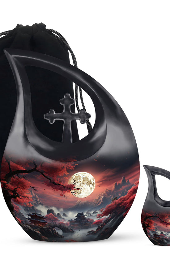 Moon Urns For Ashes - Mini Urns For Human Ashes Adult Male
