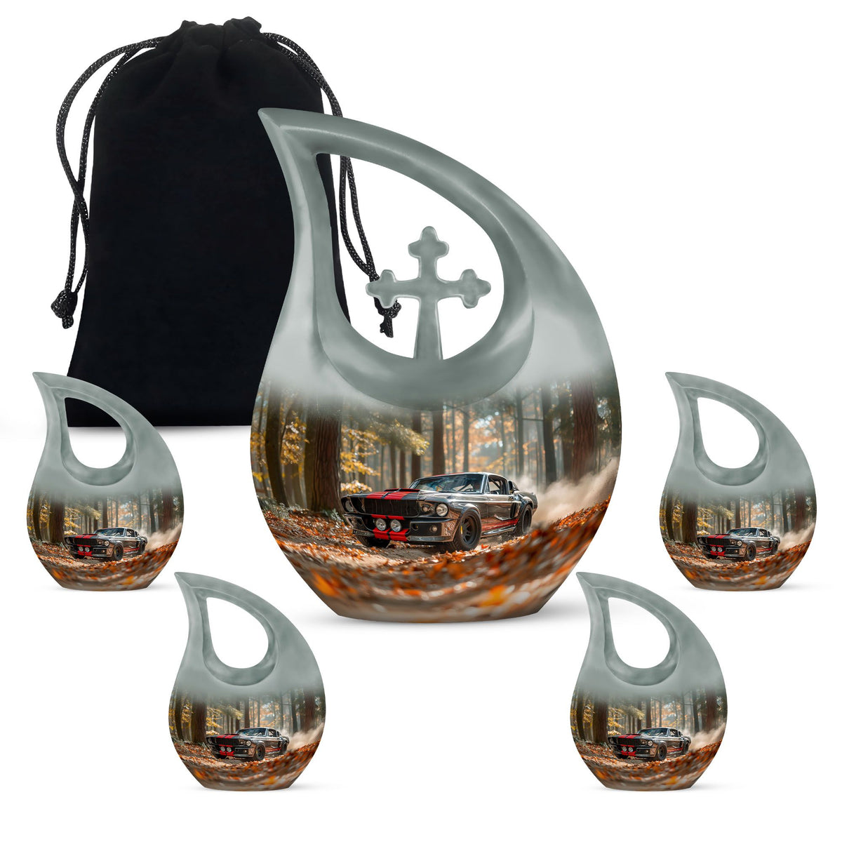 Car Memorial Urn - Cremation Urn For Dad Ashes