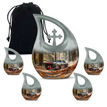 Large Urn With 4 Keepsake