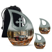 Car Memorial Urn - Cremation Urn For Dad Ashes