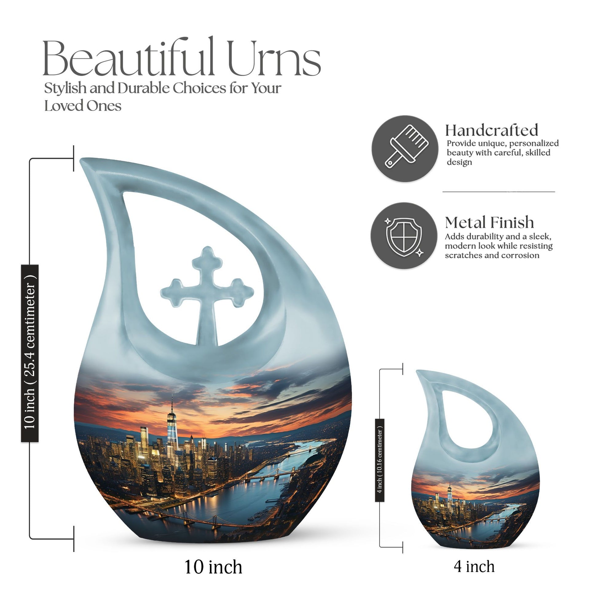 City Urns For Ashes - Urn Adult Male