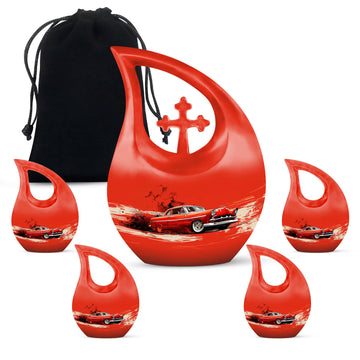 Large Urn With 4 Keepsake
