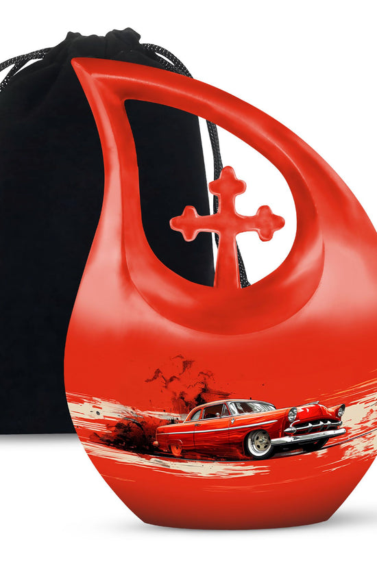 Car Urns For Ashes - Funeral Decor Urn - Memorial Urn