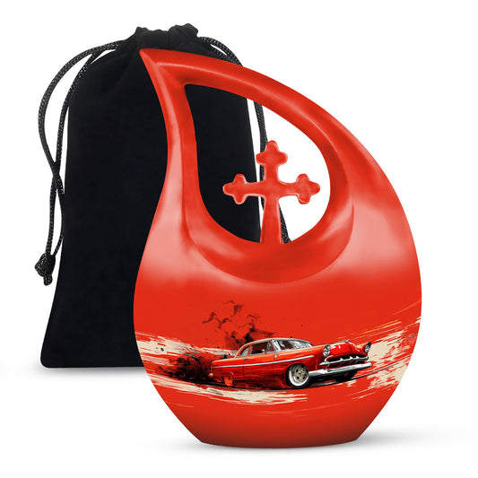 Car Urns For Ashes - Funeral Decor Urn - Memorial Urn