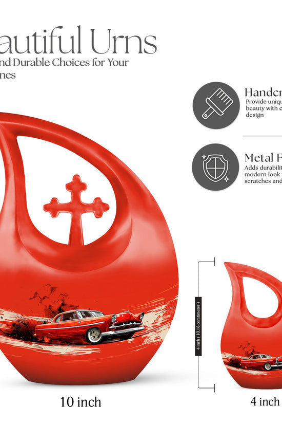 Car Urns For Ashes - Funeral Decor Urn - Memorial Urn