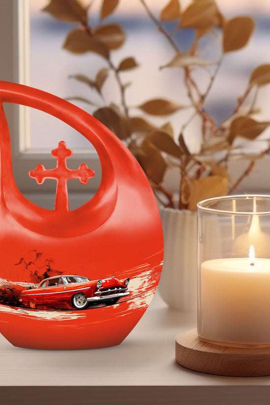 Car Urns For Ashes - Funeral Decor Urn - Memorial Urn