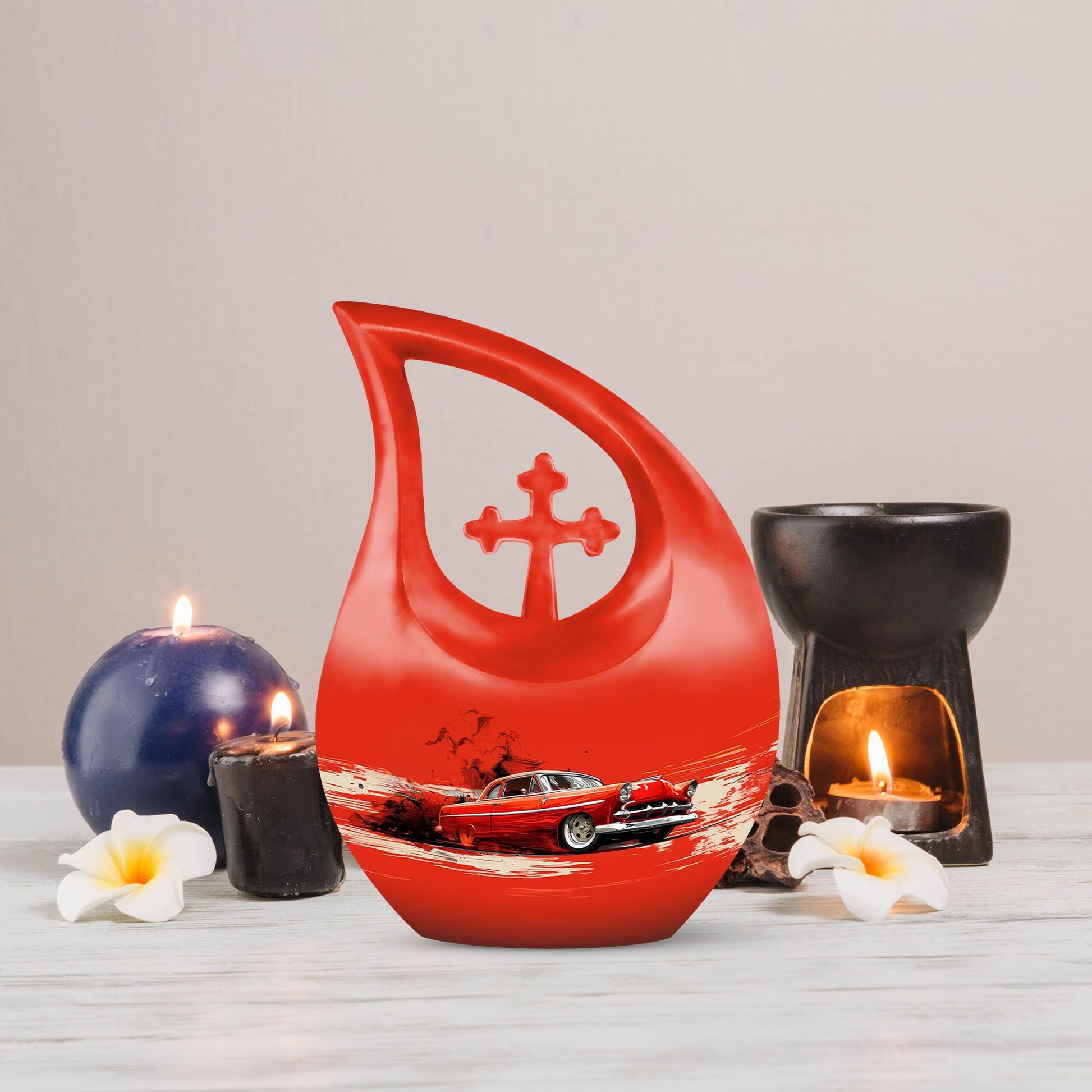Car Urns For Ashes - Funeral Decor Urn - Memorial Urn