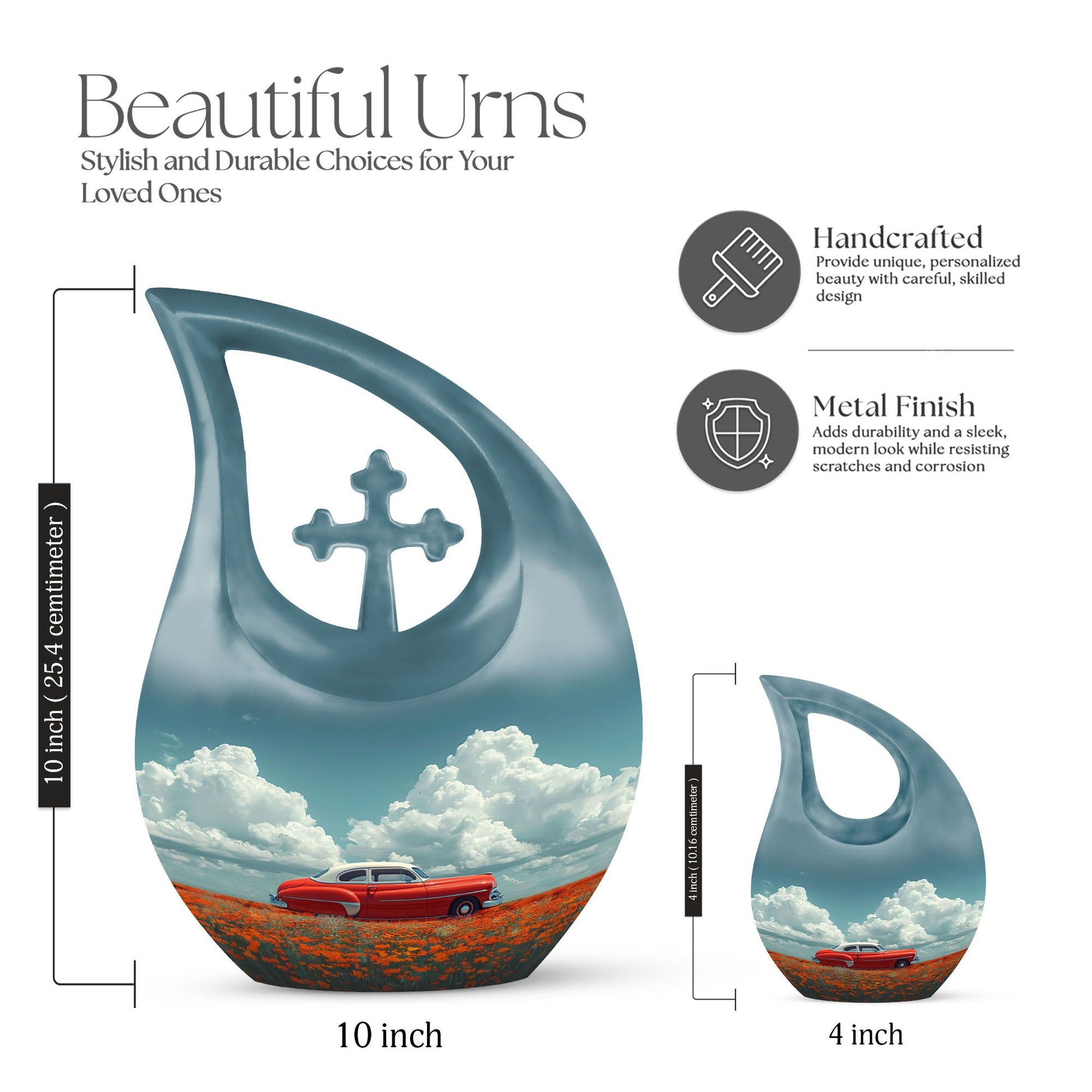 Car Urns For Ashes - Funeral Urn - Memorial Urn