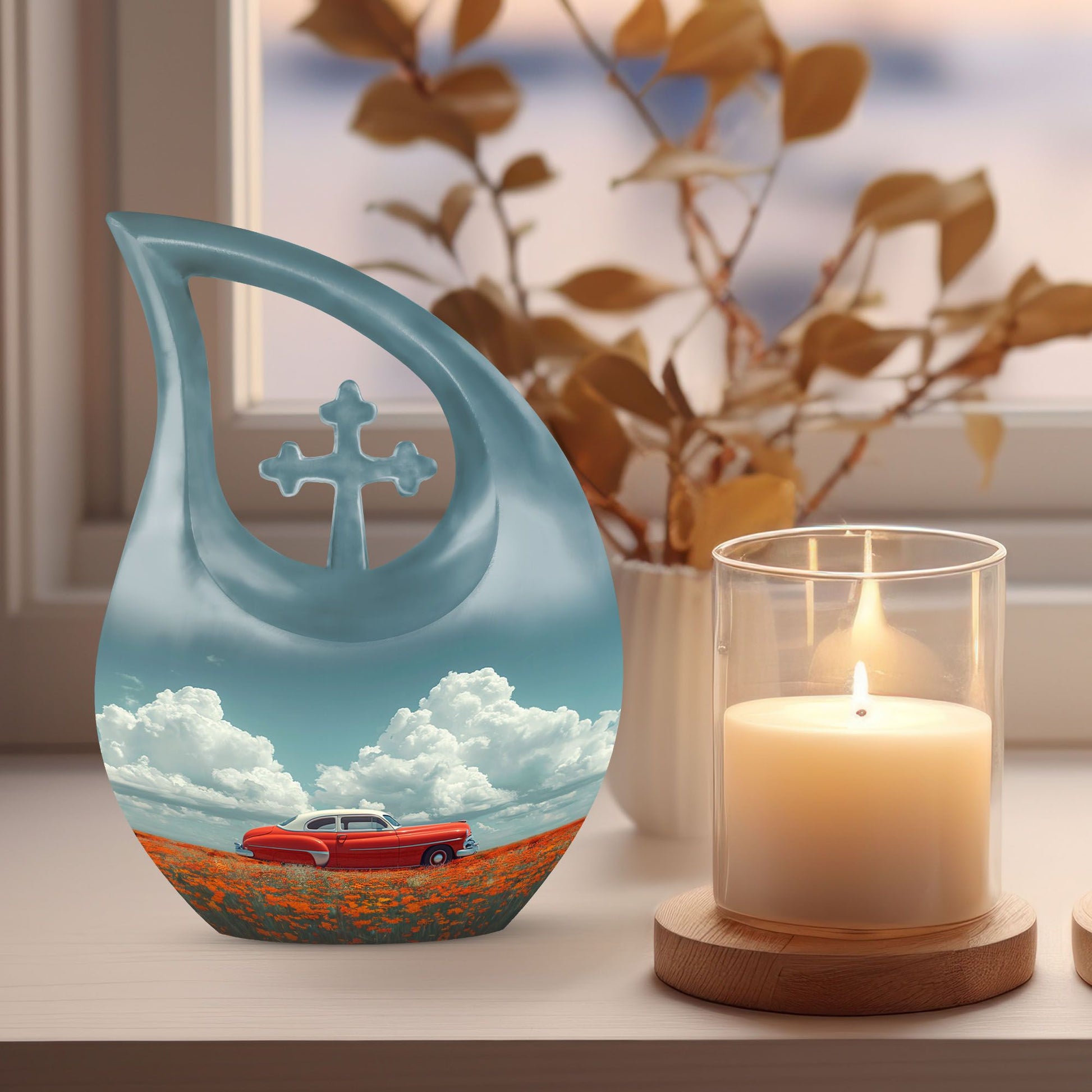 Car Urns For Ashes - Funeral Urn - Memorial Urn