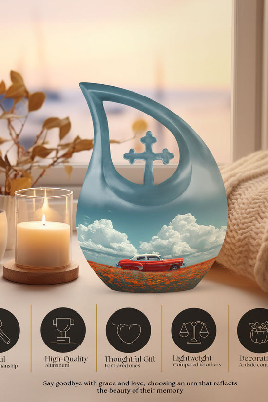 Car Urns For Ashes - Funeral Urn - Memorial Urn