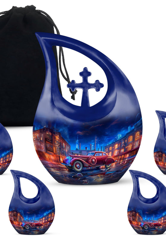 Car Urns Urns For Ashes - Cremation Urns Large & Small Combo