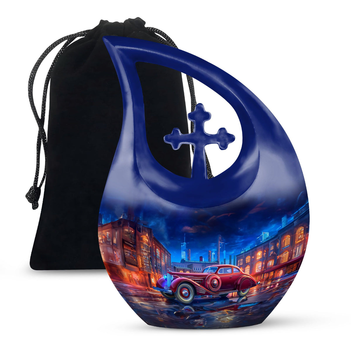 Car Urns For Ashes - Cremation Urns Large & Small Combo