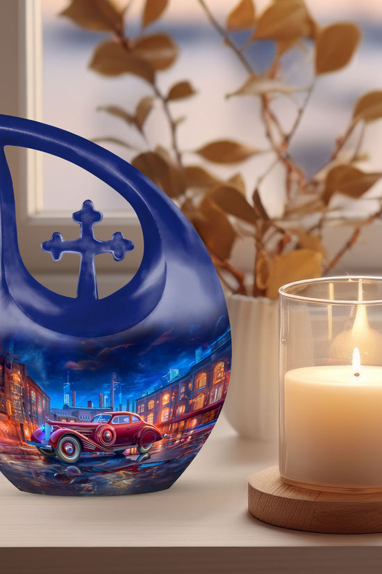 Car Urns For Ashes - Cremation Urns Large & Small Combo
