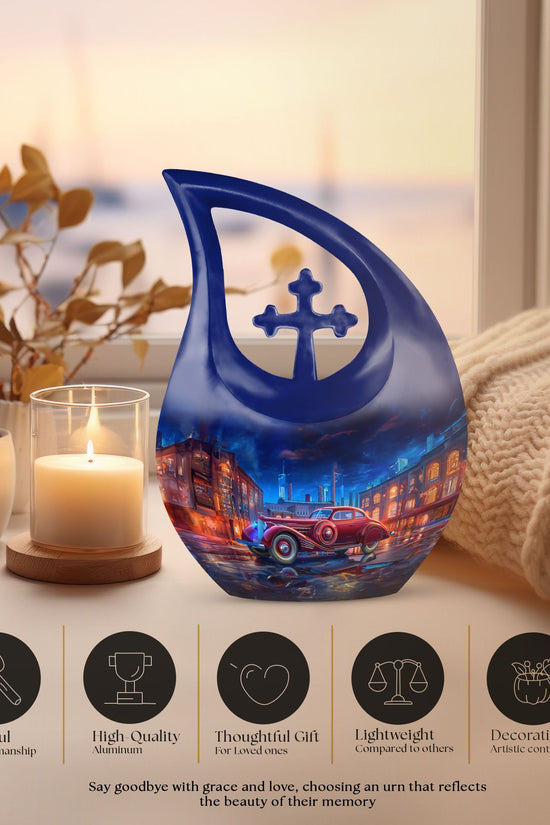 Car Urns For Ashes - Cremation Urns Large & Small Combo