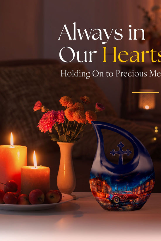 Car Urns For Ashes - Cremation Urns Large & Small Combo