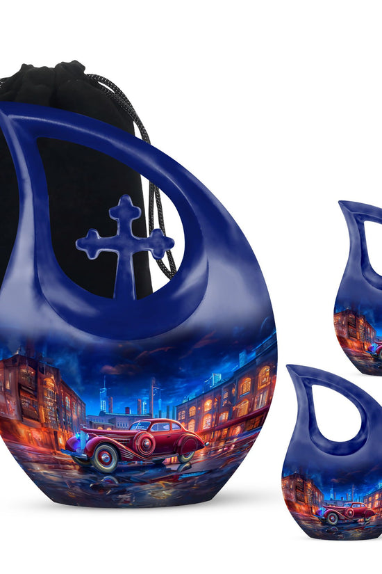 Car Urns Urns For Ashes - Cremation Urns Large & Small Combo