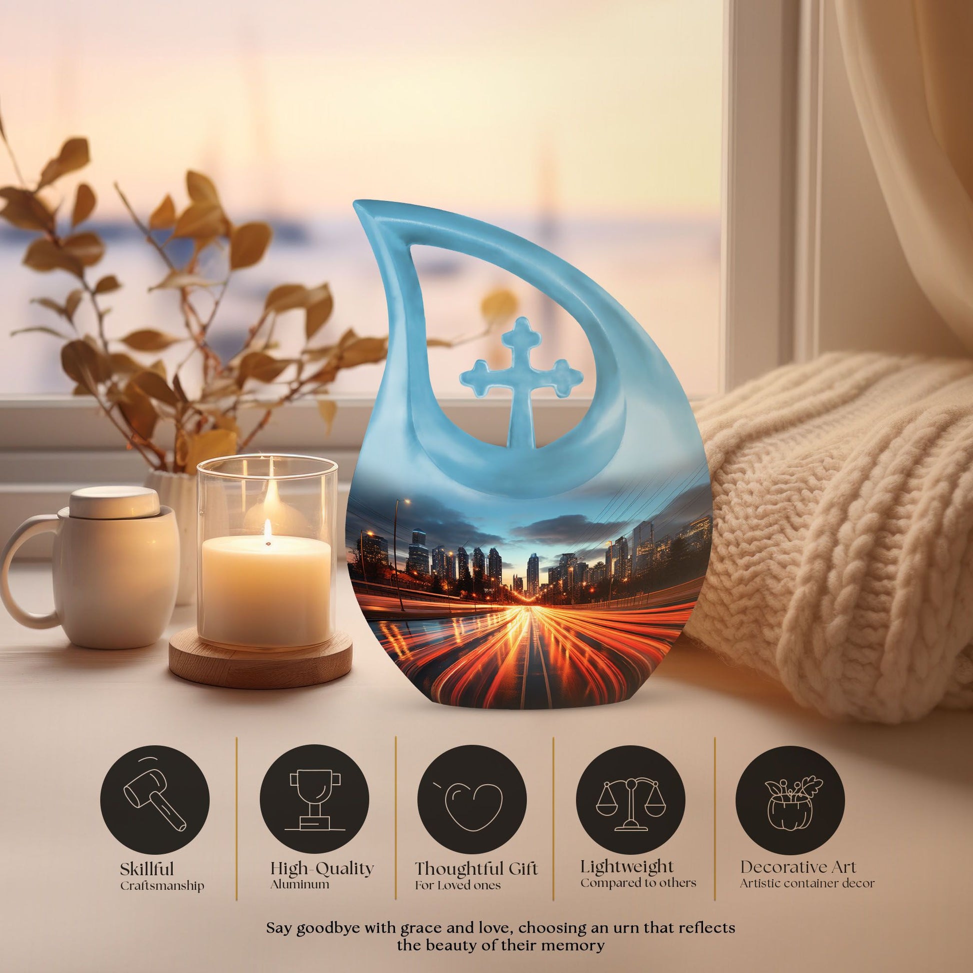 City Urns For Ashes - Funeral Cremation Urns For Ashes