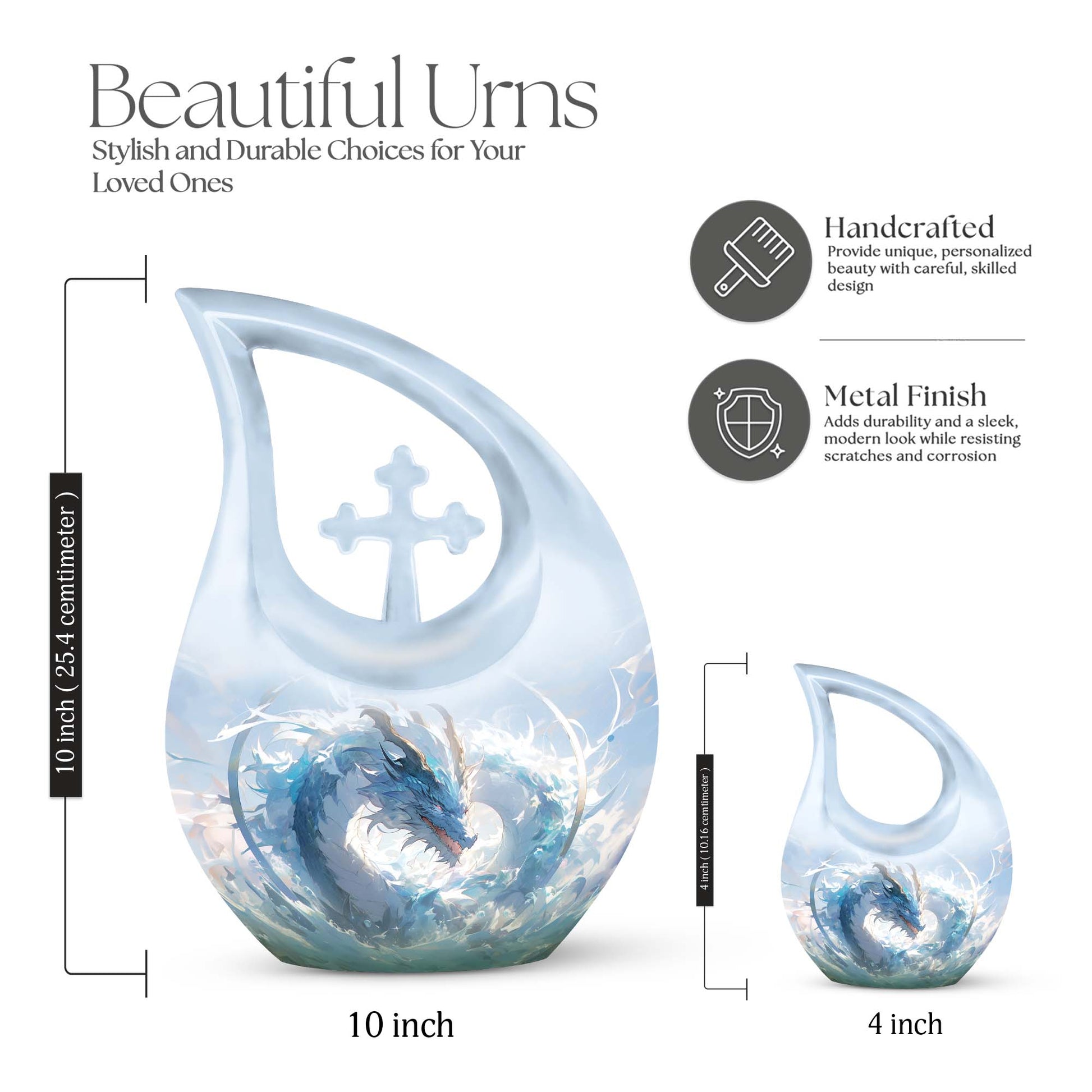 Dragon Urns For Ashes - Burial Urns For Ashes