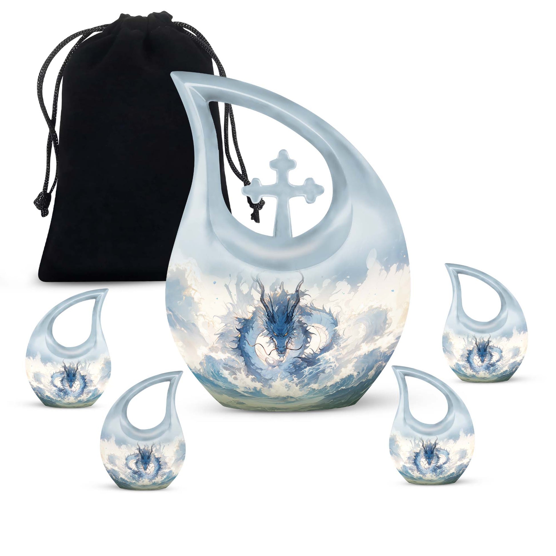 Dragon Urns For Ashes - Large Urns For Human Ashes Adult